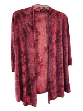 Shannon Ford New York Women's Plum Open-Front Cardigan - Size L*